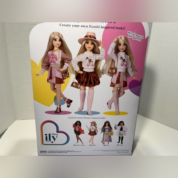 NIB Disney Ily 4EVER I Love Bambi 12 inch Fashion Forward Doll - Picture 3 of 7